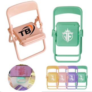 Stojak na telefon w kształcie krzesła