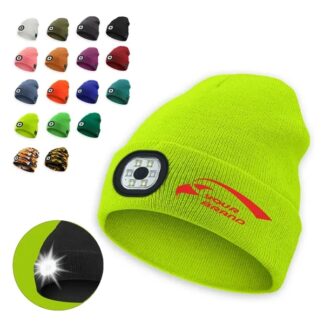 Czapka LED Bluetooth unisex