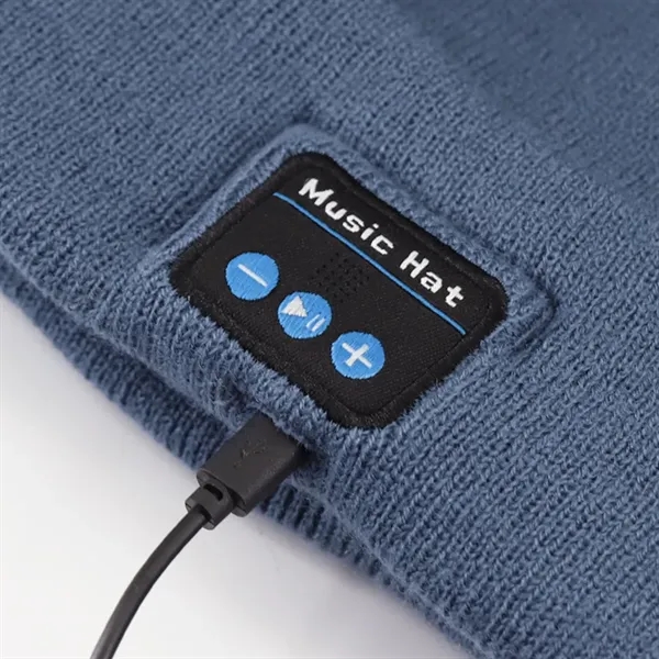 Czapka LED Bluetooth unisex - obrazek 3