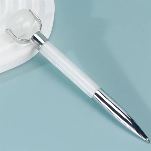 Długopis z masażerem – roller relaksacyjny z logo - obrazek 3