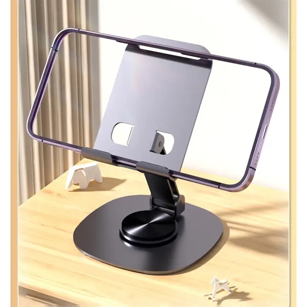 Biurkowy stojak na telefon 360° – regulowany, aluminiowy - obrazek 3