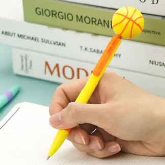 Długopis antystresowy z obrotową piłką 360° – gadżet biurowy i reklamowy