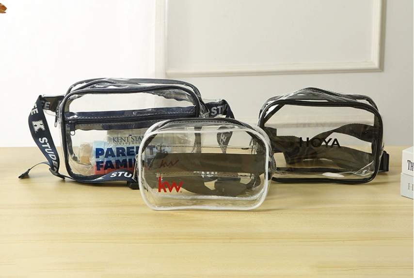 Przezroczysta saszetka nerka unisex - obrazek 2